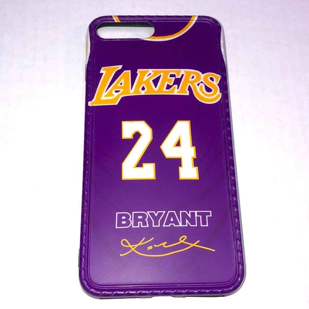 Lakers BRYANT 24 iPhone 7 Plus/8 Plus Case - Picture 1 of 8